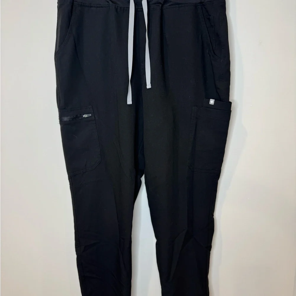 Mens Figs Technical Collection Black Scrub Pants XL - Picture 1 of 12
